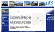 Tablet Screenshot of lbr.de